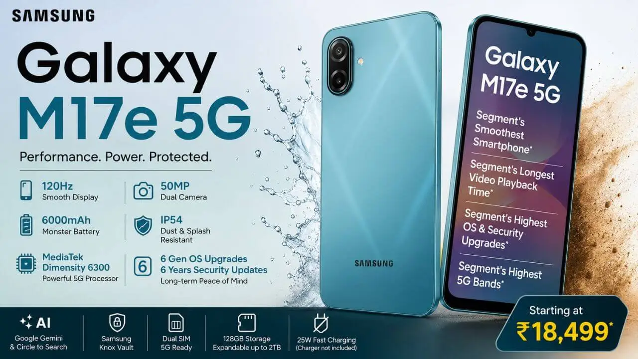 Samsung Galaxy M17e 5G Review